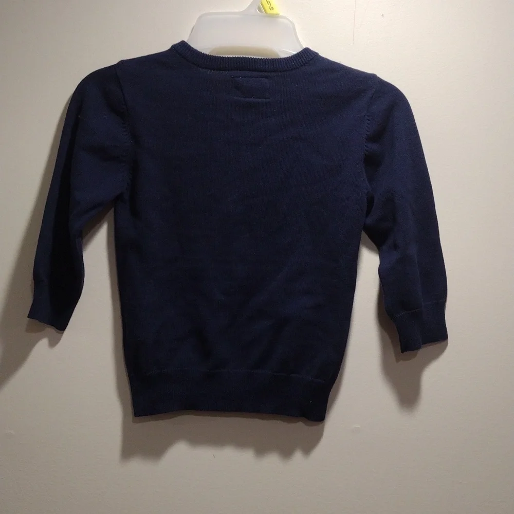 The Children's Place, Boys' Sweater, kids Back to school - 4T - Navy Blue